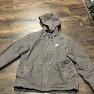Carhartt Purple Hooded Jacket